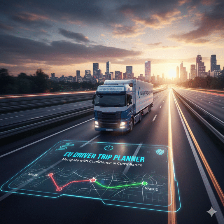 Navigating the Road Ahead: Introducing the EU Driver Trip Planner